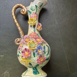 Antique flower vase
